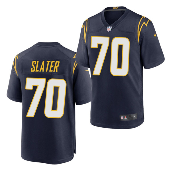 Men's Los Angeles Chargers #70 Rashawn Slater Black NFL 2021 Draft Vapor Untouchable Limited Stitched Jersey